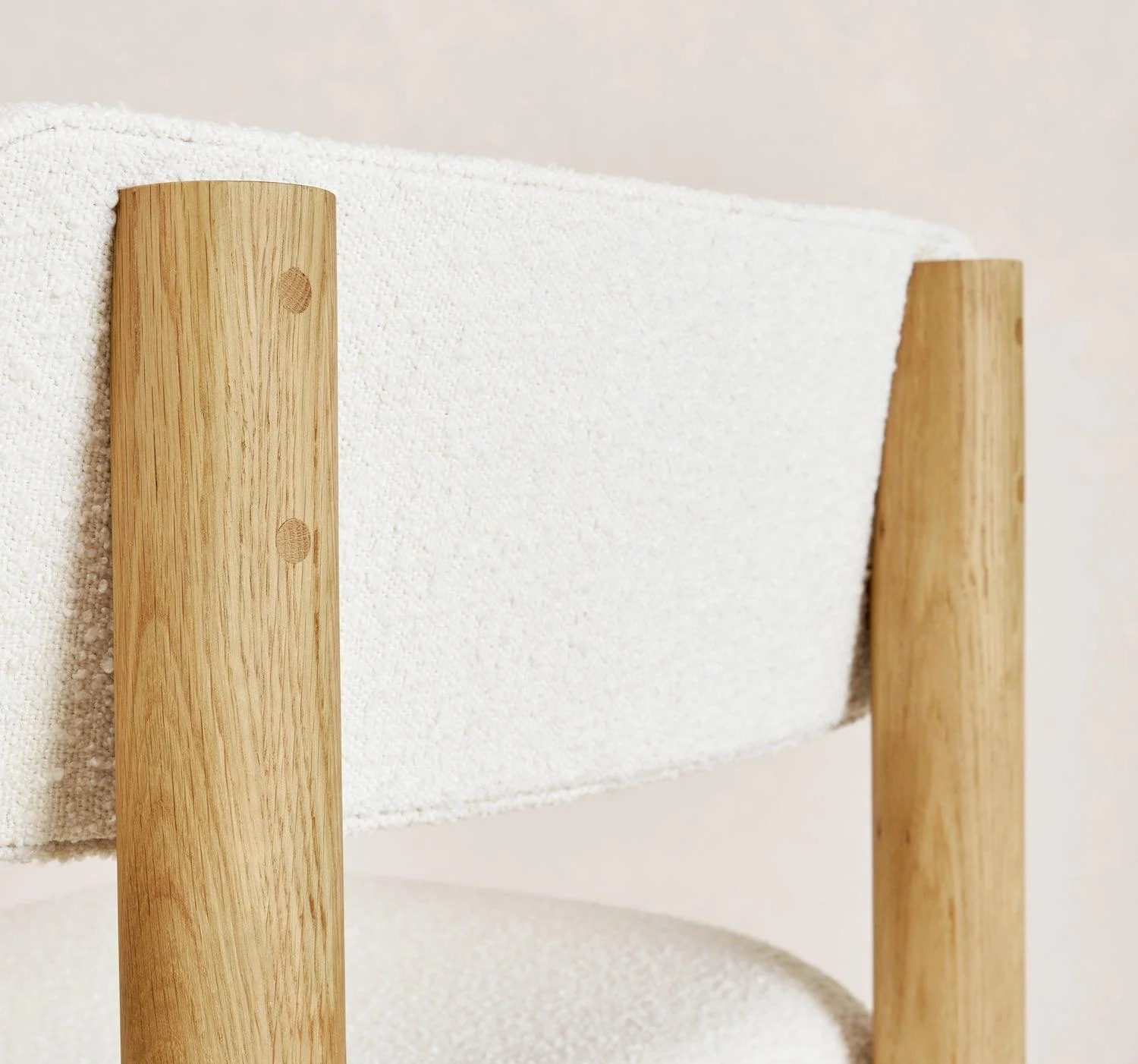 Metropolitan Boucle Dining Chair