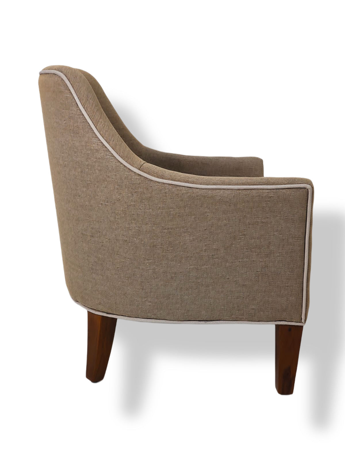 Alpha solid wood armchair