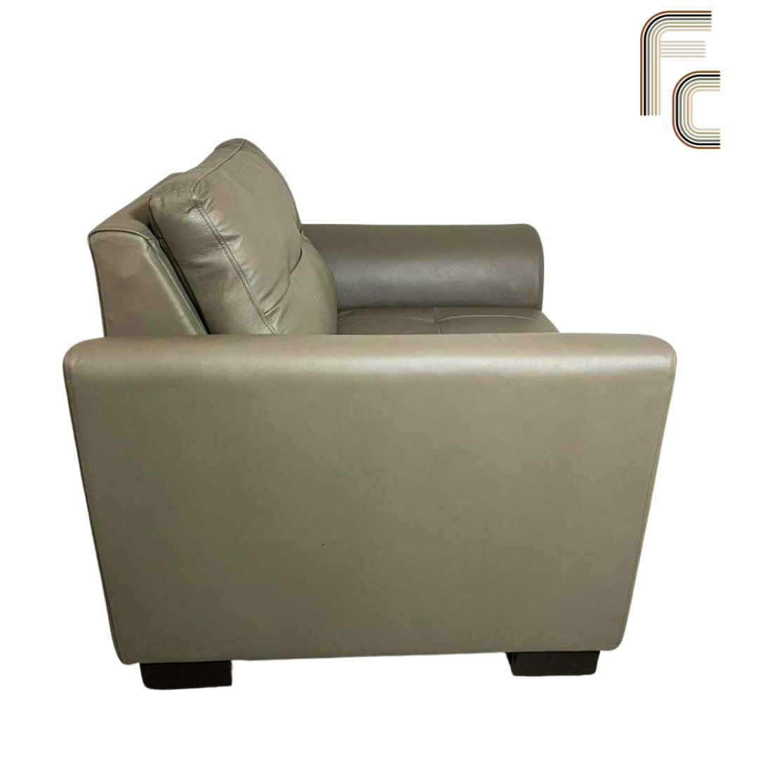 Cleo Leather 1-Seater Sofa Set