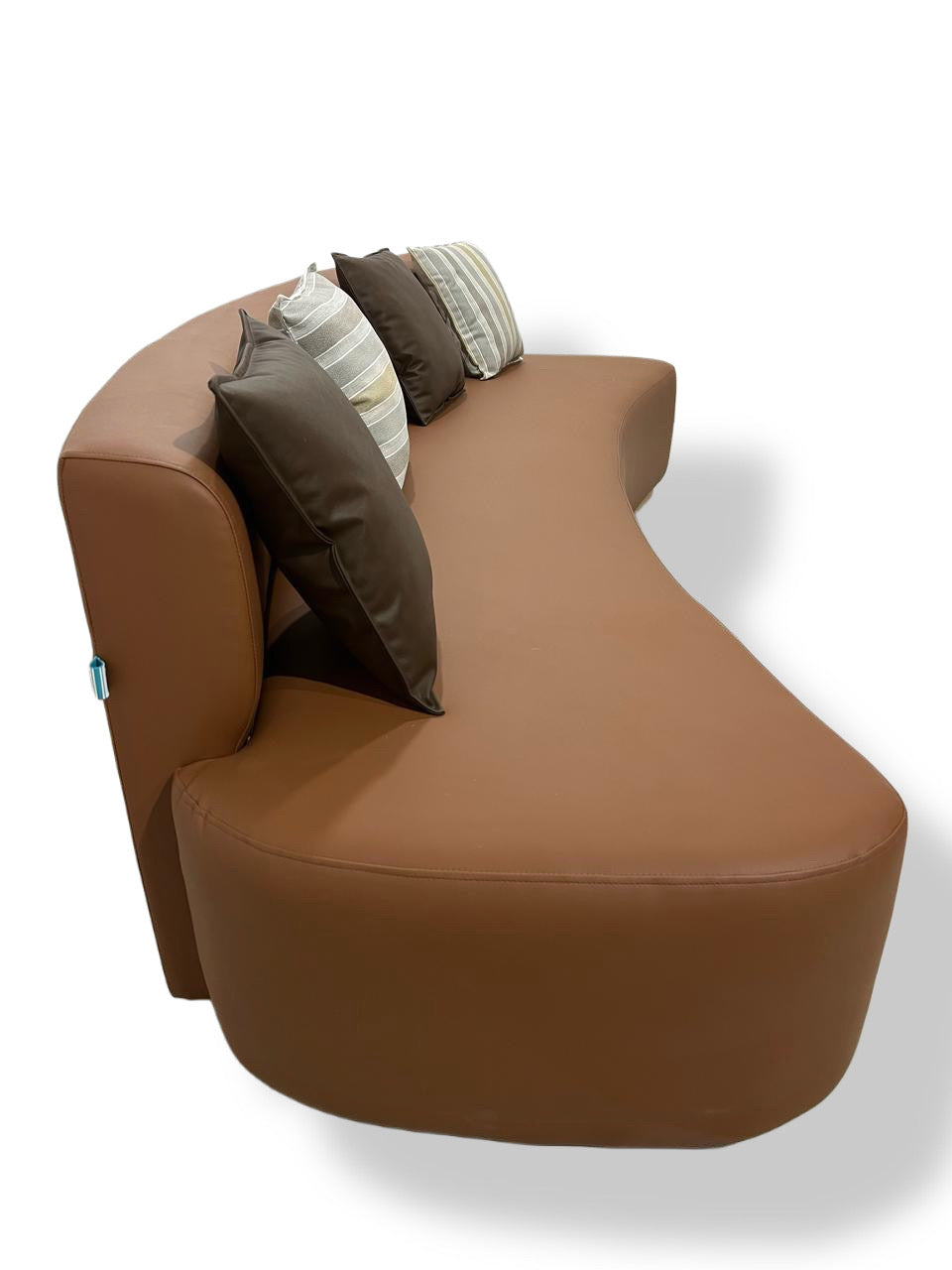 Poly U-Shaped Leatherette sofa