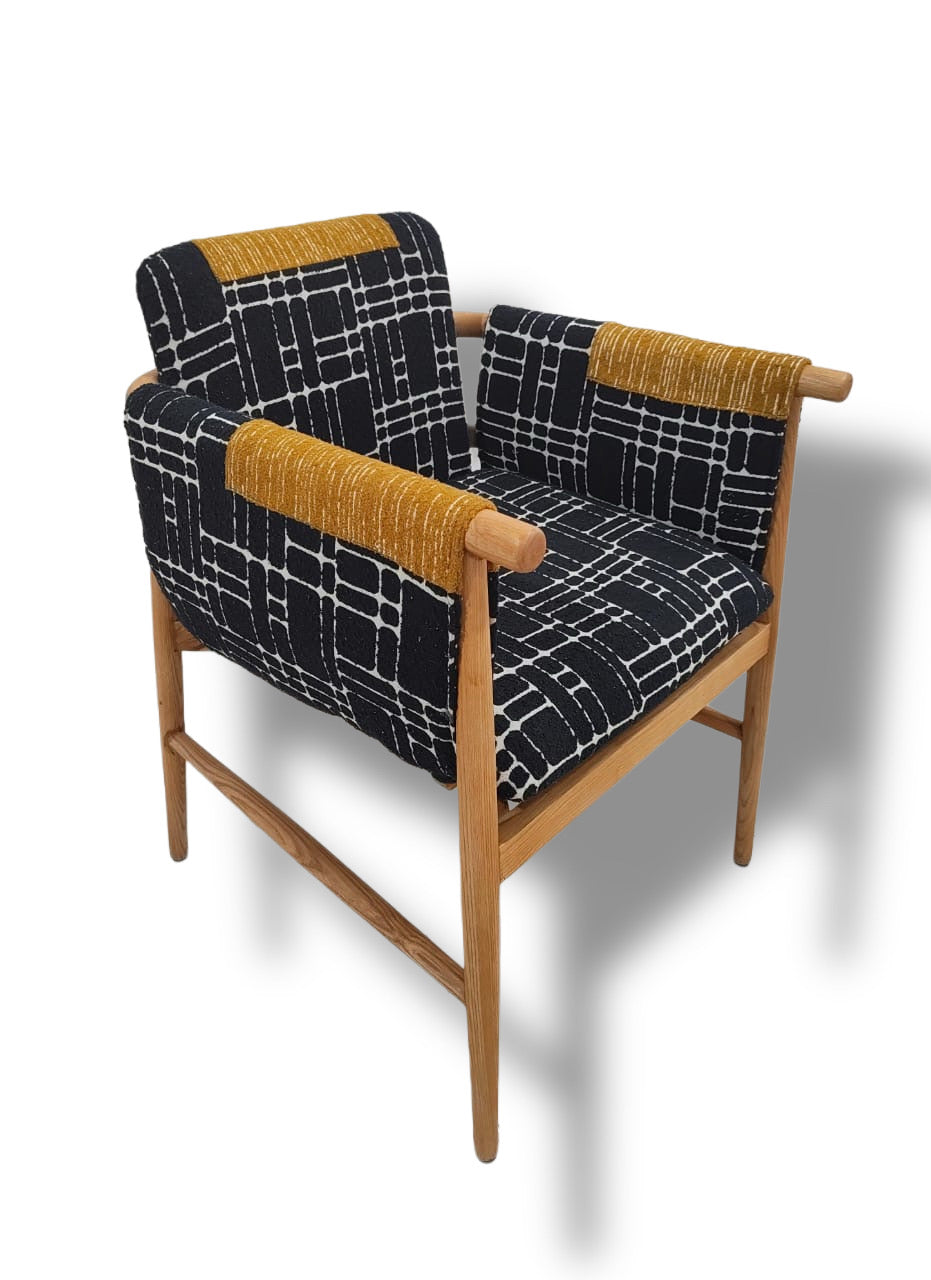 Polo Solid Wood Accent Chair