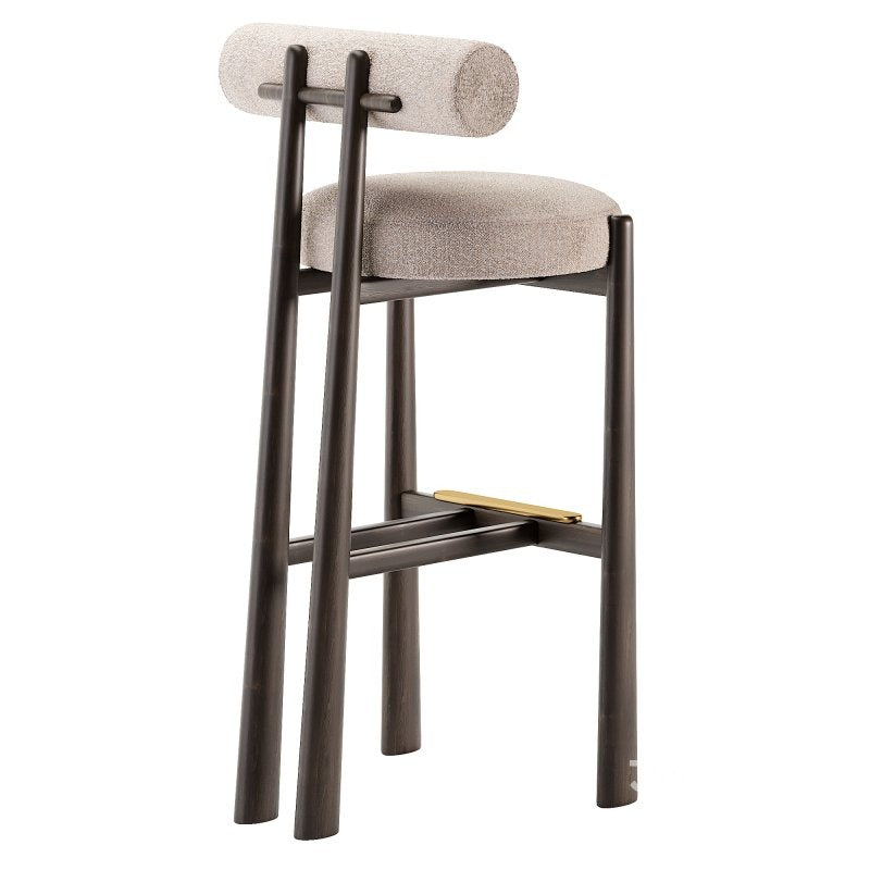 Papaya Oakwood Bar Stool