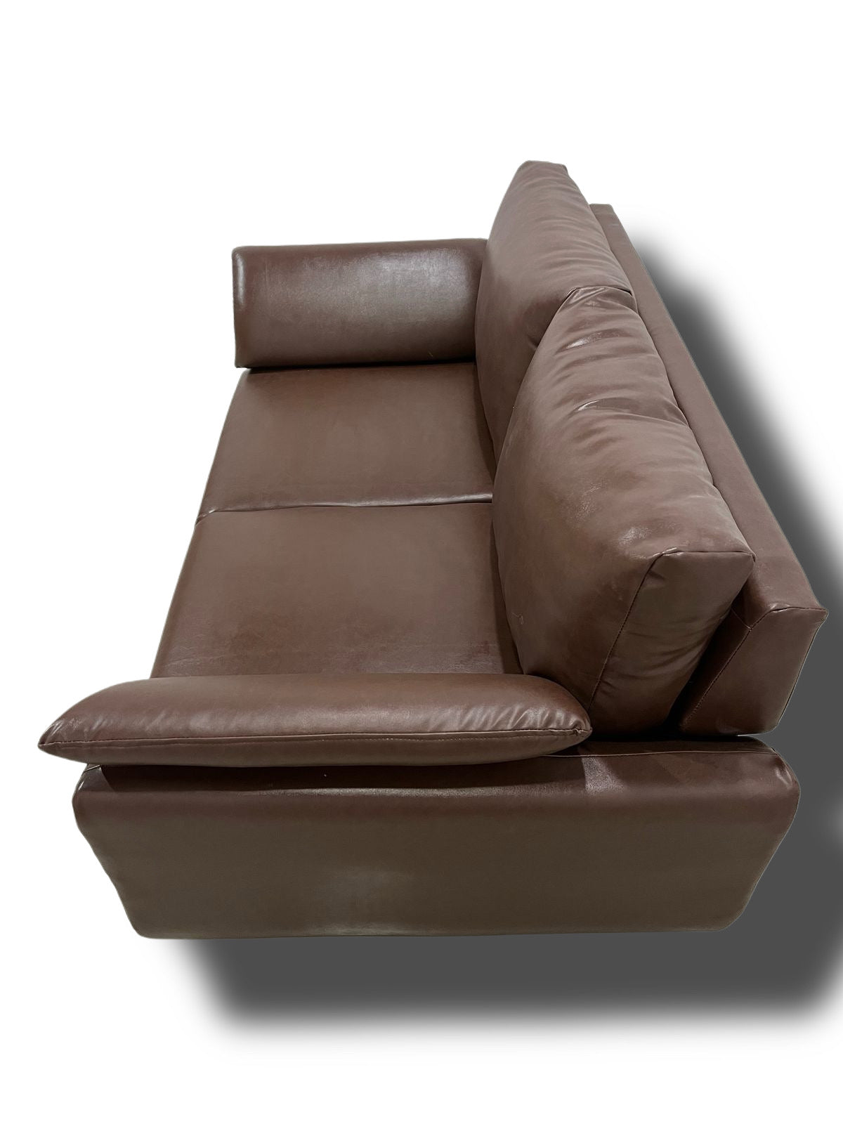 Durable Leatherette Two Seater Sofa