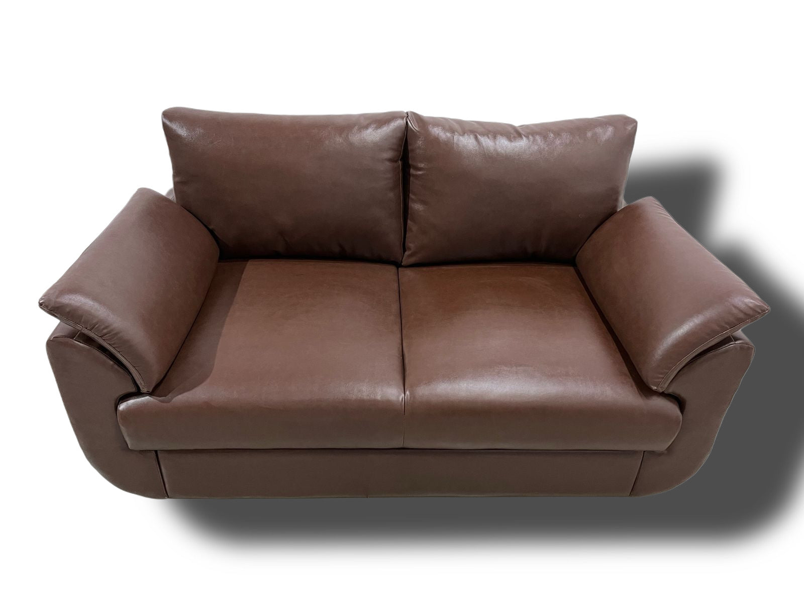 Durable Leatherette Two Seater Sofa