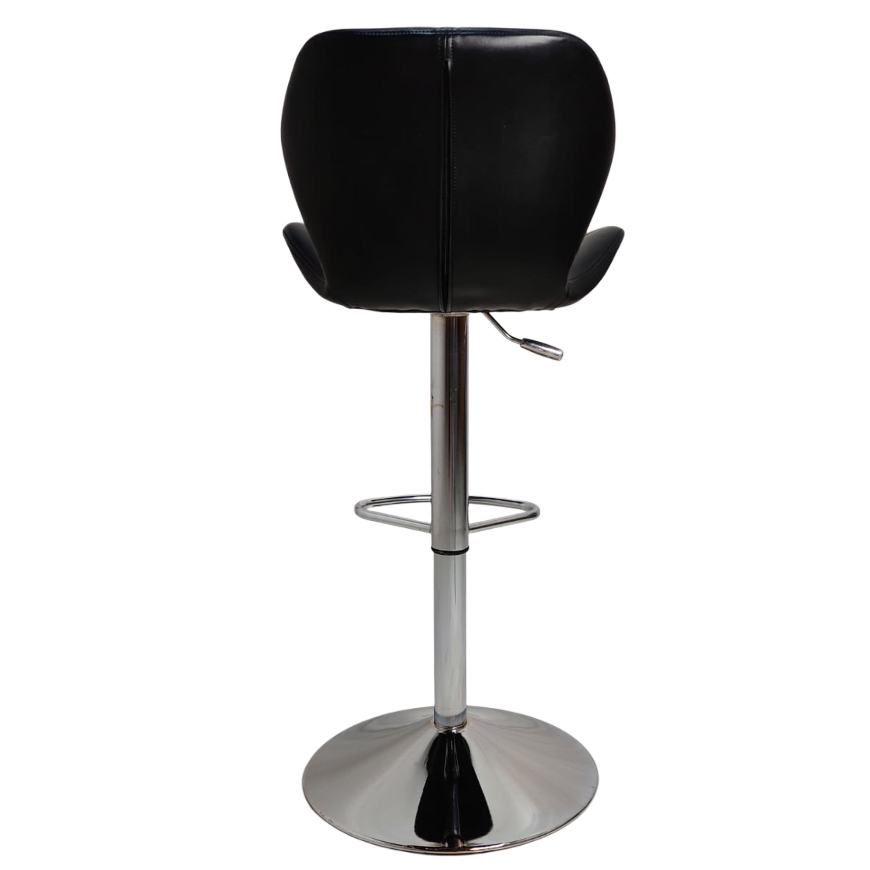Classic black bar stool