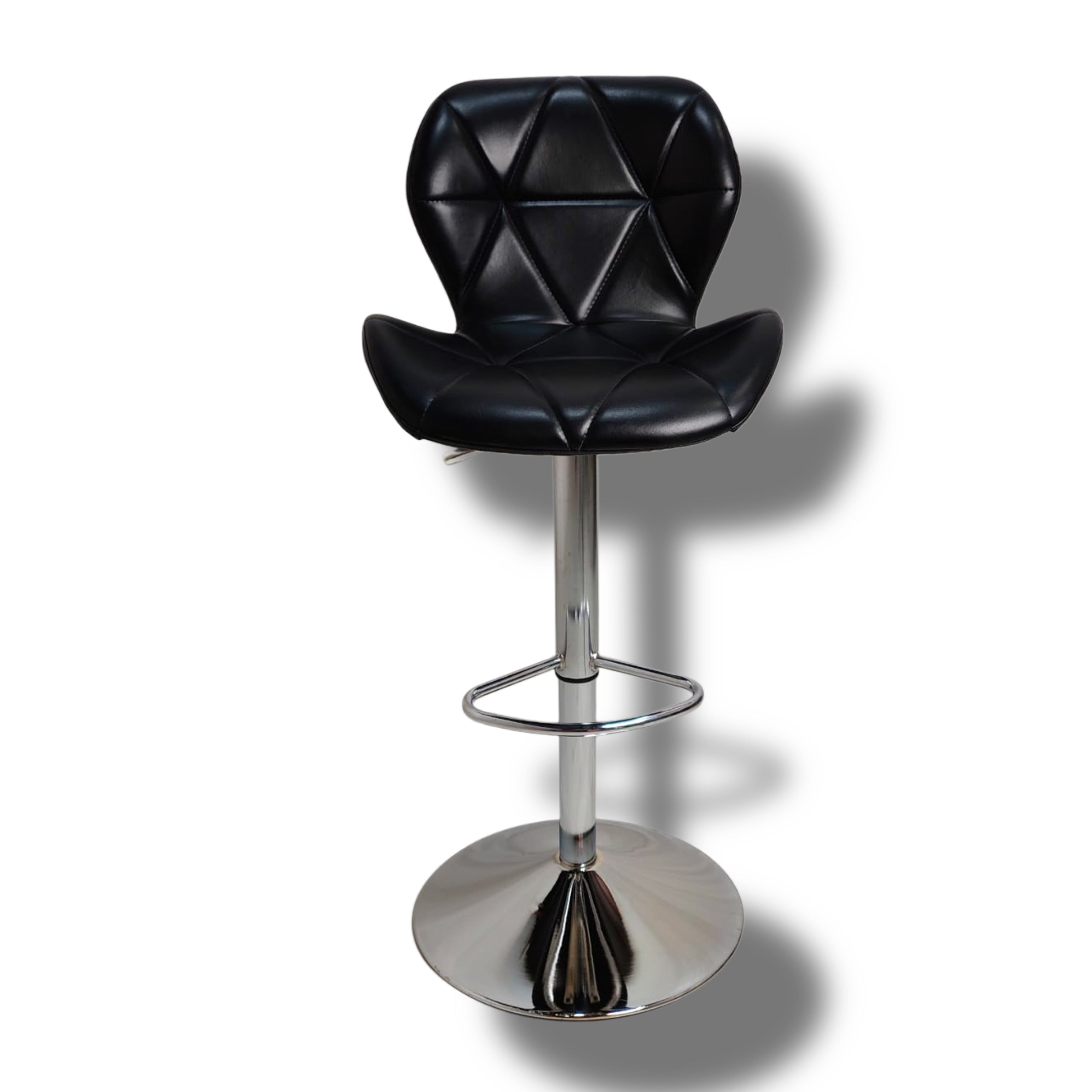 Classic black bar stool