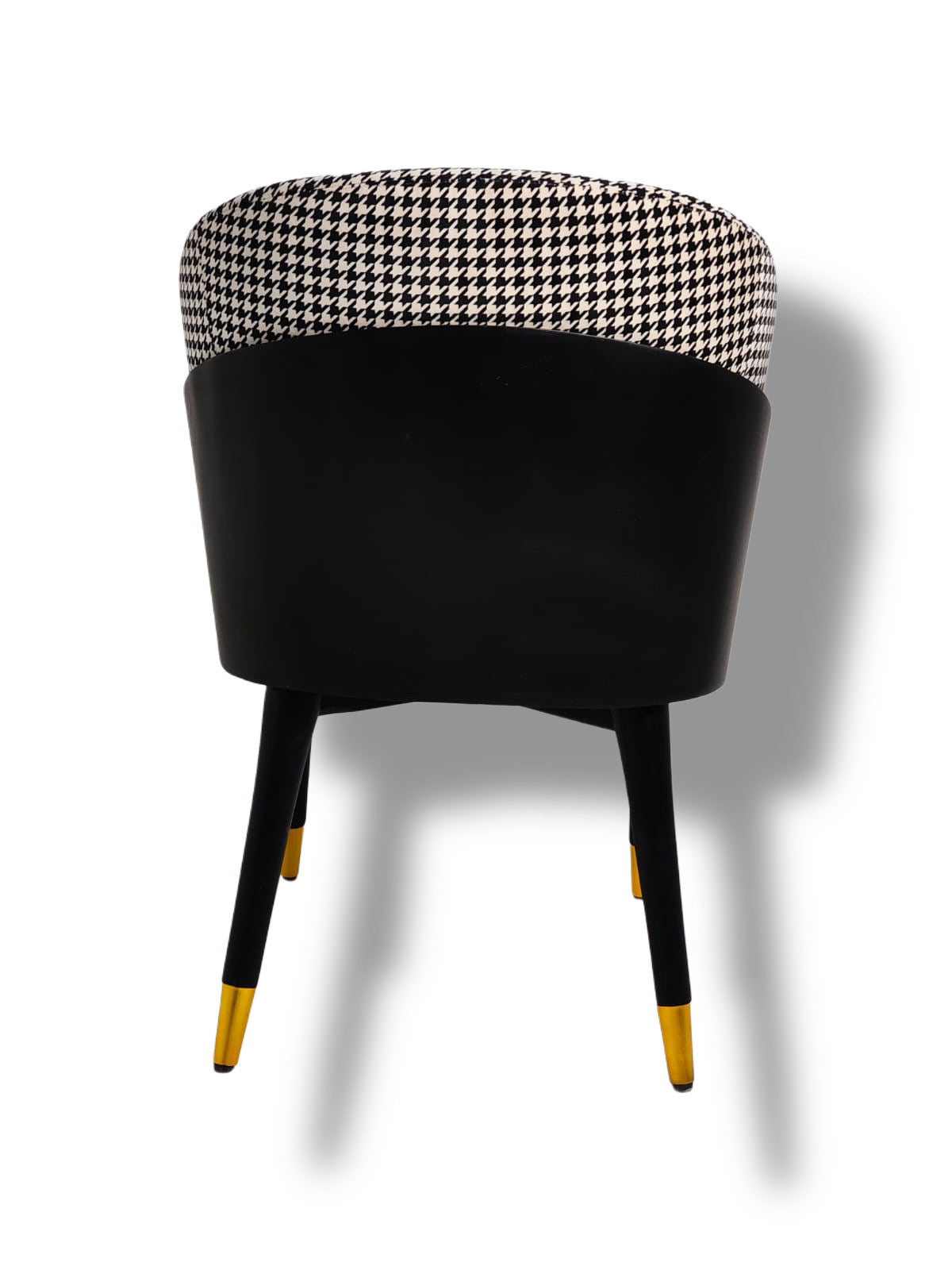 Checkered Solid Wood Chair