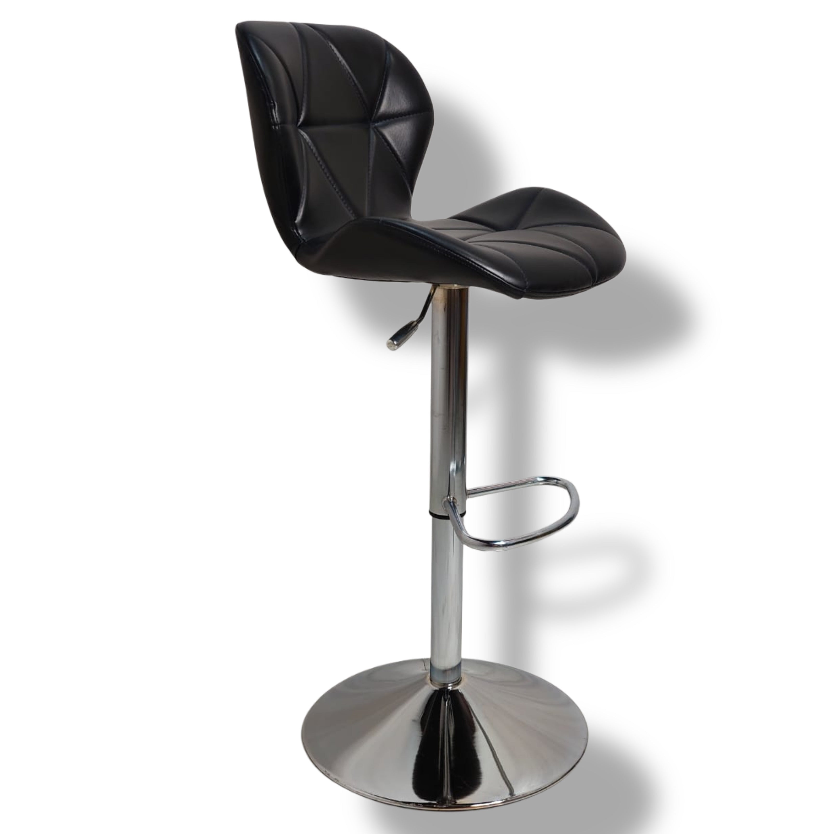 Classic black bar stool