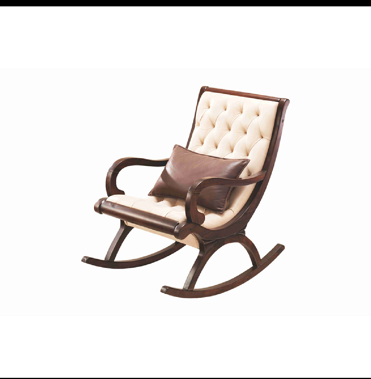 Alexa wooden rocking chair