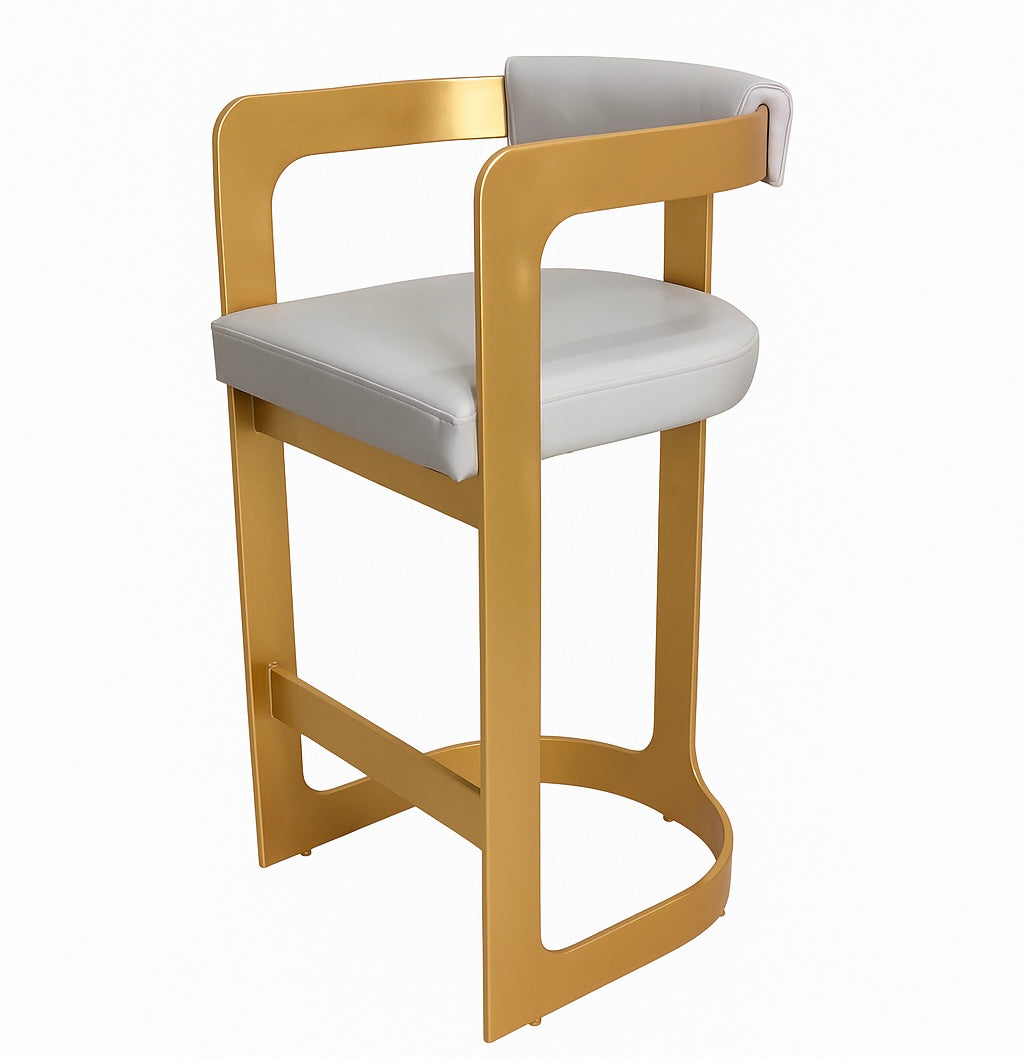 Golden Glaze Metallic Chair
