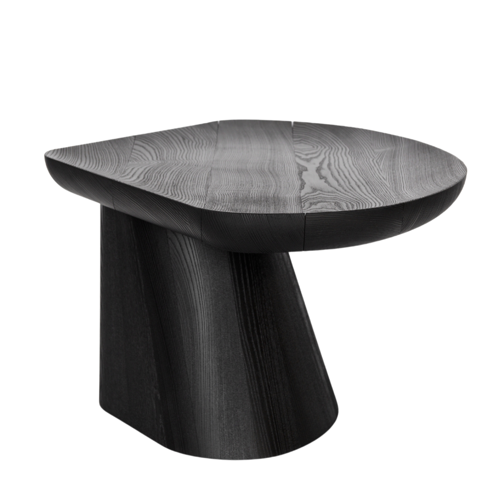 Driftwood Black Charcoal Finish Coffee Table
