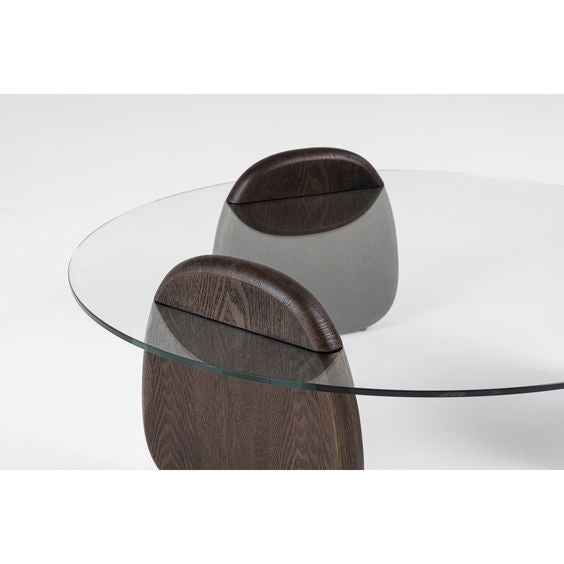 Oakview Glass coffee table