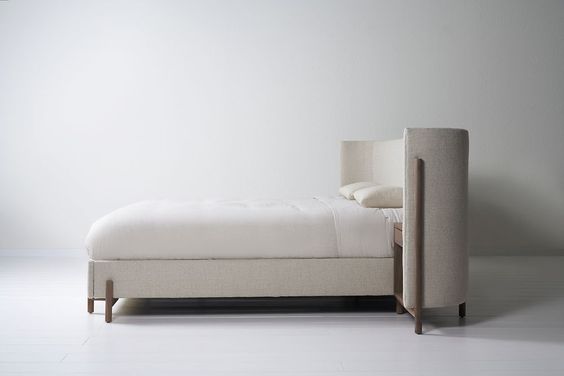 Hidden Compartment Wooden Bed