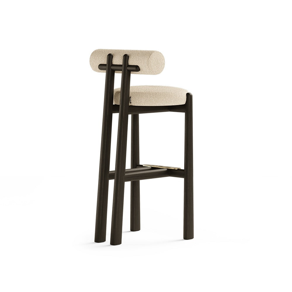 Papaya Oakwood Bar Stool