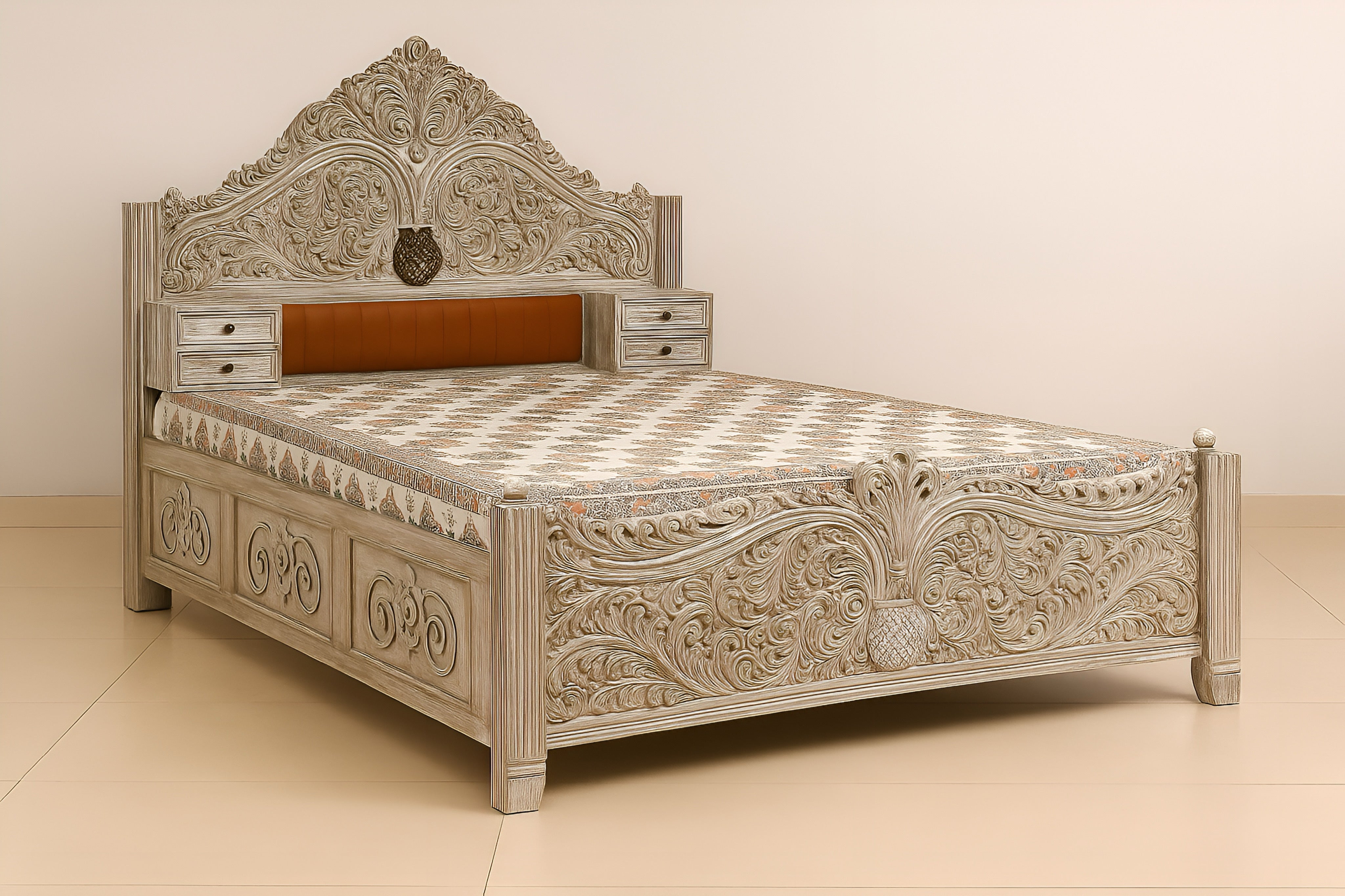 Rausch antique wooden bed