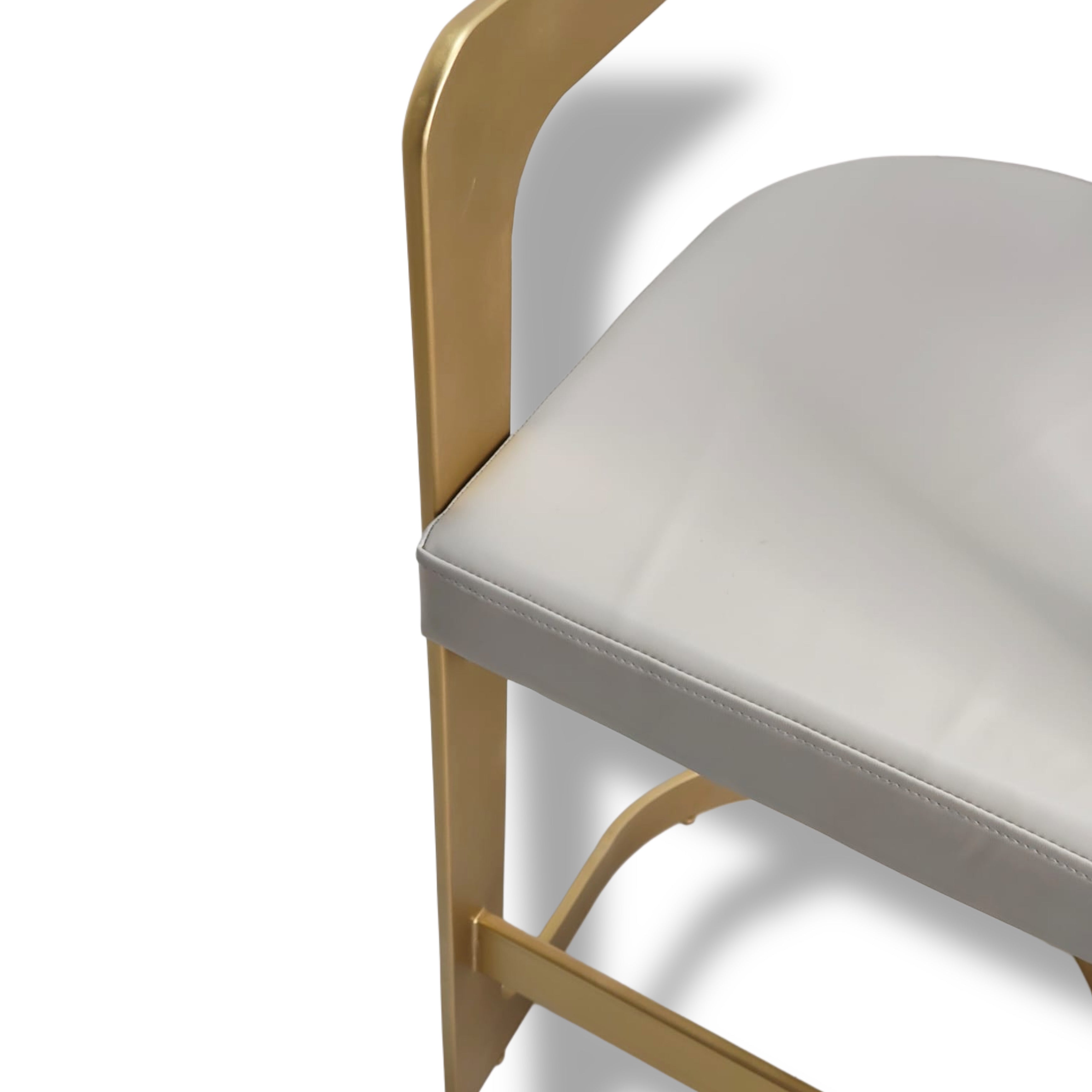 Golden Glaze Metallic Chair